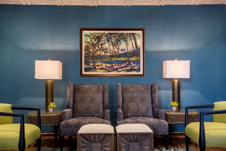 Aston Waikiki Beach Tower - Hospitality Room Seating Vignette