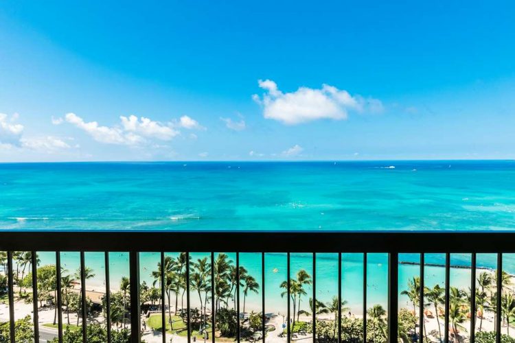 Aston Waikiki Beach Tower - 2 Bedroom Oceanfront View