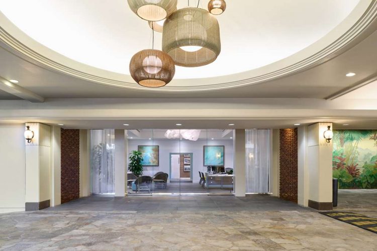 Aston Waikiki Beach Tower - Lobby Entrance
