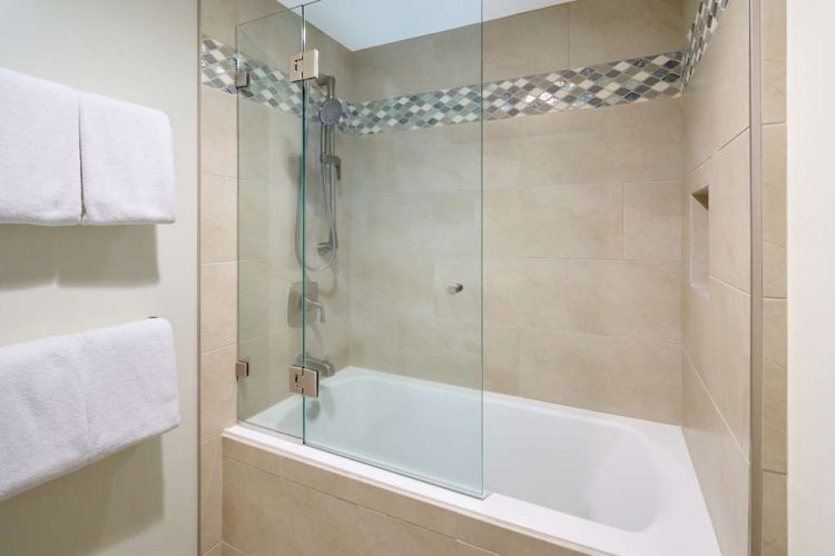 Aston Waikiki Beach Tower Bedroom Oceanfront Bathroom One