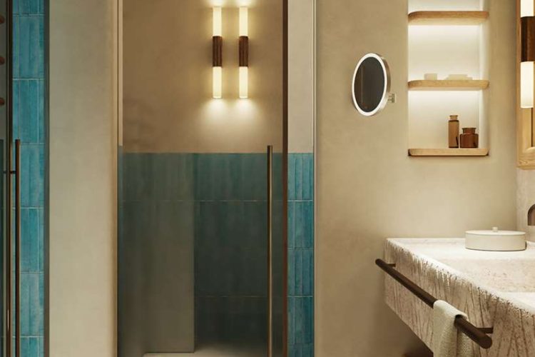 New Villeggiatura Garden Room Bathroom