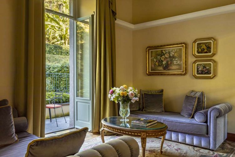 Terrace Garden Suite living room