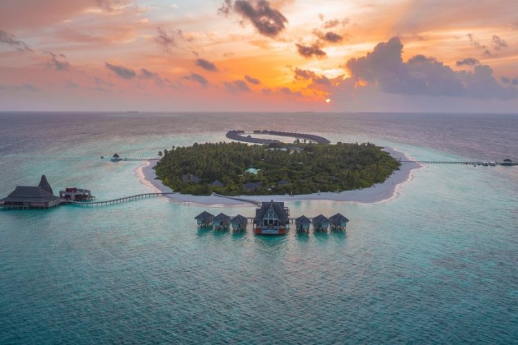 Sunset Aerial
