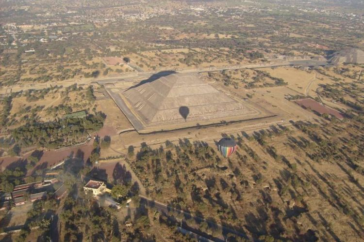 vuelo en globo teotihuacan balloon flight